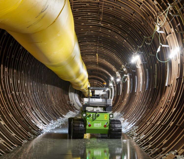 Robot Axel a Chiomonte