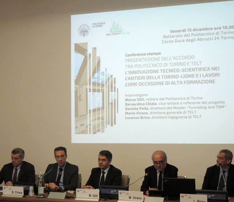 Partnership POLITECNICO- TELT