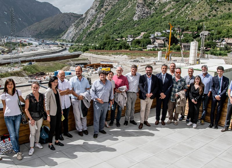 TELT_tranchee couverte_220622_elus locaux